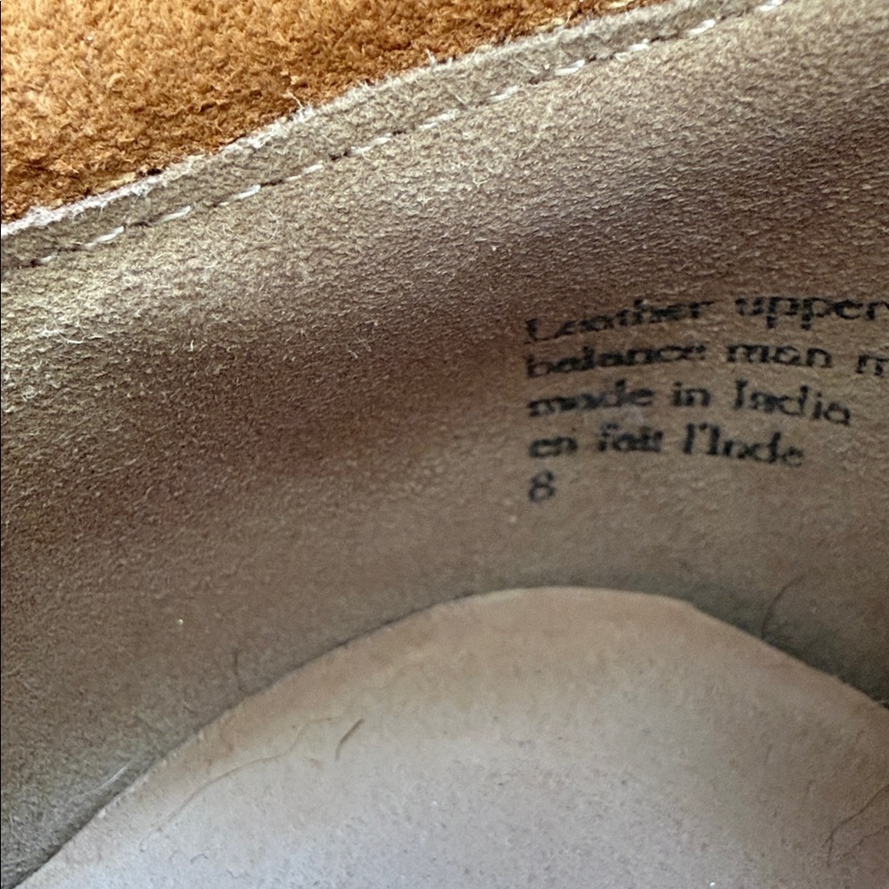 Anthropologie Seychelles Women's Tan SNARE Leather Ankle Booties size 8 - Picture 8 of 15